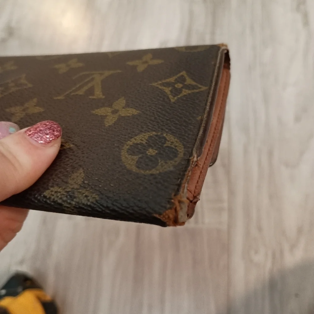 Louis Vuitton Porte Monnaie Monogram Pochette Credit Long Wallet